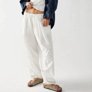 Free People to the sky parachute pants XS Nilla cream